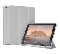Accezz Accezz Coque tablette portefeuille Smart Silicone iPad 6 (2018) 9.7 pouces / iPad 5 (2017) 9.7 pouces Gris Gris