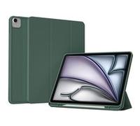 Accezz Accezz Coque tablette portefeuille Smart Silicone iPad Air 13 pouces (2026) M4 / (2025) M3 / (2024) M2 Vert foncé Vert foncé