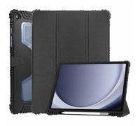 Accezz Coque tablette Rugged Trifold pour Samsung Galaxy Tab A9 Plus - Noir