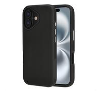 Accezz Coque Tough avec MagSafe pour Apple iPhone 16 - Noir