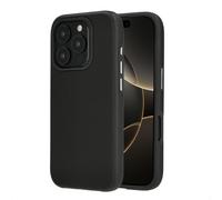 Accezz Coque Tough avec MagSafe pour Apple iPhone 16 Pro - Noir