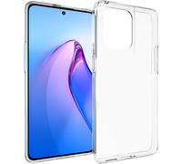 Accezz Couvercle arrière transparent pour l'Oppo Reno 8 Pro 5G - Transparent