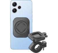 Accezz EasyLock porte-téléphone vélo - Universel - Aluminium - Rotatif à 360 degrés - Noir