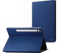 Accezz étui classique pour tablette Samsung Galaxy Tab S10 Ultra / Tab S9 Ultra - Bleu foncé