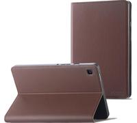 Accezz Etui Classique pour Tablette Samsung Galaxy Tab S6 Lite (2020/2022/2024) - Marron