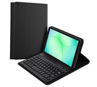 Accezz Étui de tablette Bluetooth Clavier pour Samsung Galaxy Tab A11 - QWERTY / NL - Noir