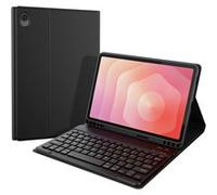 Accezz Étui de tablette Bluetooth Clavier pour Samsung Galaxy Tab S11 - QWERTY / NL - Noir Noir