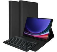 Accezz Étui de tablette Bluetooth Clavier pour Samsung Galaxy Tab S9 11.0 pouces - QWERTY / NL - Noir Noir