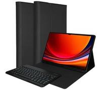 Accezz Étui de tablette Bluetooth Clavier pour Samsung Galaxy Tab S9 Ultra - QWERTY / NL - Noir Noir