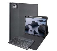 Accezz Accezz Étui de tablette portefeuille Bluetooth Clavier AZERTY iPad Pro 13 (2025) M5 / (2024) M4 Noir Noir