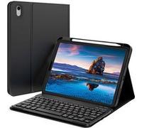 Accezz Étui de tablette portefeuille Bluetooth Clavier pour iPad 11 (2025) 11 pouces A16 / iPad 10 (2022) 10.9 pouces - AZERTY / FR - Noir Noir G