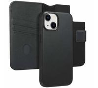 Coque pour iPhone 14 Cuir véritable Onyx Noir