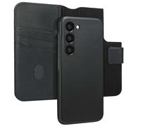 Accezz Étui de télephone portefeuille en cuir 2-en-1 avec MagSafe pour Samsung Galaxy S23 - Onyx Black