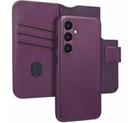 Accezz Étui de téléphone portefeuille en cuir 2-en-1 avec MagSafe pour Samsung Galaxy S24 - Heath Purple