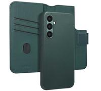 Accezz Accezz Étui de télephone portefeuille en cuir 2-en-1 avec MagSafe Samsung Galaxy S24 Plus Cedar Green Vert foncé