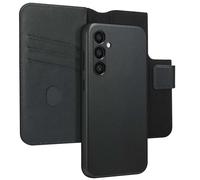 Accezz Accezz Étui de téléphone portefeuille en cuir 2-en-1 avec MagSafe Samsung Galaxy S24 Plus Onyx Black Noir