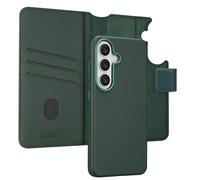 Accezz Étui de télephone portefeuille en cuir 2-en-1 avec MagSafe pour Samsung Galaxy S26 - Cedar Green