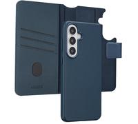 Accezz Étui de télephone portefeuille en cuir 2-en-1 avec MagSafe pour Samsung Galaxy S26 Plus - Nightfall Blue