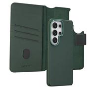 Accezz Étui de télephone portefeuille en cuir 2-en-1 avec MagSafe pour Samsung Galaxy S26 Ultra - Cedar Green