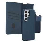 Accezz Étui de télephone portefeuille en cuir 2-en-1 avec MagSafe pour Samsung Galaxy S26 Ultra - Nightfall Blue
