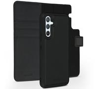 Accezz Étui de téléphone portefeuille en cuir de qualité supérieure 2 en 1 pour Samsung Galaxy A54 (4G) - Noir