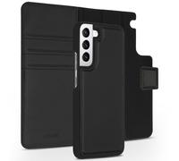 Accezz Premium Leather 2 in 1 Wallet Bookcase pour Samsung Galaxy S22 - Noir