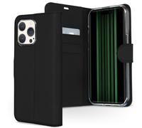 Accezz Étui de télephone Wallet pour iPhone 15 Pro Max - Noir