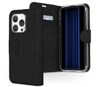 Accezz Étui de télephone Wallet pour iPhone 15 Pro - Noir