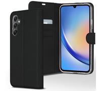 Accezz Étui de télephone Wallet pour Samsung Galaxy A34 (5G) - Noir
