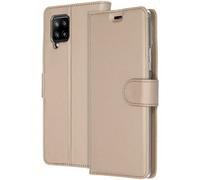 Accezz Wallet TPU Housse à rabat Samsung Galaxy A42 - Or
