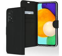 Accezz Étui de télephone Wallet pour Samsung Galaxy A52(s) (5G/4G) - Noir
