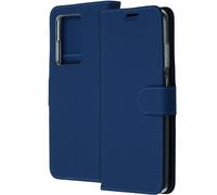 Accezz Étui de télephone Wallet pour Samsung Galaxy S20 Ultra - Bleu