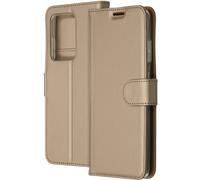 Accezz Étui de télephone Wallet pour Samsung Galaxy S20 Ultra - Doré