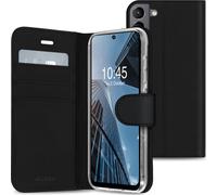 Coque pour Samsung Galaxy S21 FE Similicuir Noir