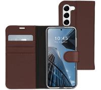 Accezz Accezz Étui de téléphone portefeuille Wallet Samsung Galaxy S23 Plus Brun Marron
