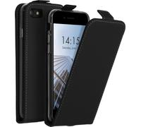 Accezz Etui Flip pour Apple iPhone SE (2022 / 2020) / 8 / 7 - Noir
