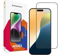 Accezz Gehard Glas Full Cover Screenprotector pour l'Apple iPhone 16 Pro