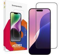 Accezz Gehard Glas Full Cover Screenprotector pour l'Apple iPhone 16 Pro Max