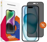 Accezz Gehard Glas Privacy Screenprotector pour l'Apple iPhone 14 Pro Max / 15 Plus / 16 Plus