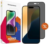 Accezz Gehard Glas Privacy Screenprotector pour l'Apple iPhone 16 Pro
