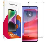 Accezz Hard Glass Full Cover Screen Protector for Motorola Edge 50 Pro