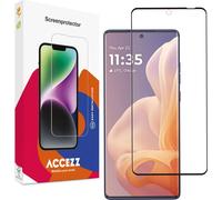 Accezz Hard Glass Full Cover Screen Protector pour Motorola Moto G85