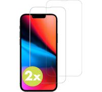 Accezz Hard Glass Screen Protector 2-pack pour iPhone 13 Pro Max / 14 Plus