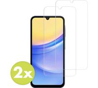 Accezz Hard Glass Screen Protector 2-pack pour le Samsung Galaxy A15 (5G/4G)