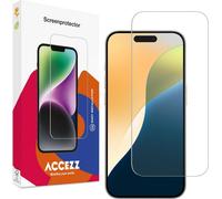 Accezz Hard Glass Screen Protector for the Apple iPhone 16 / 16 Pro / 17 / 17 Pro