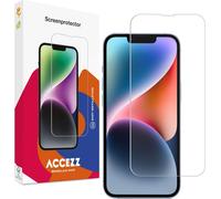 Accezz Hard Glass Screen Protector pour iPhone 13 / 13 Pro / 14 / 16e