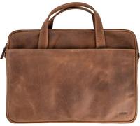 Accezz Accezz Leather Sac ordinateur 16 pouces Cognac Marron