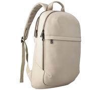 Accezz Leather Sac à dos ordinateur 16 pouces - Beige