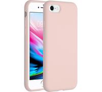 Accezz Liquid Silicone Backcover pour Apple iPhone SE (2022 / 2020) / 8 / 7 - Rose