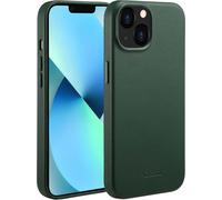 Accezz MagSafe Leather Backcover pour iPhone 13 - Cedar Green